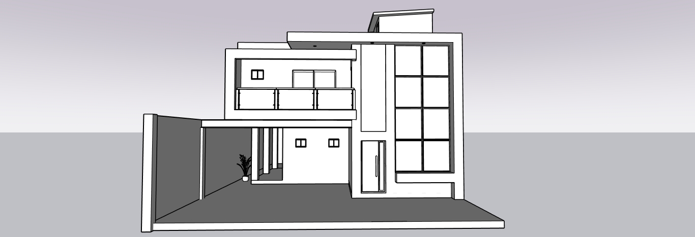 plano arquitectónico de alberca